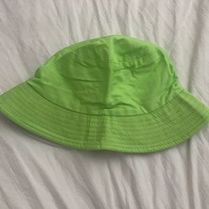 Neon bucket hat